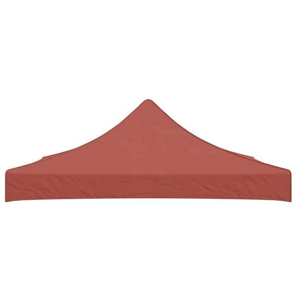 vidaXL Teltduk for festtelt 3x3m terrakotta 270 g/m²