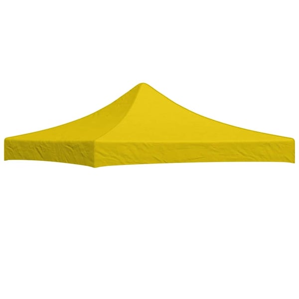 vidaXL Teltduk for festtelt 3x3m gul 270 g/m²