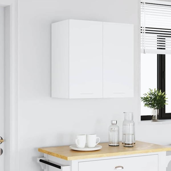 vidaXL Hengende skap "Lyon" hvit 60x31x60 cm konstruert tre