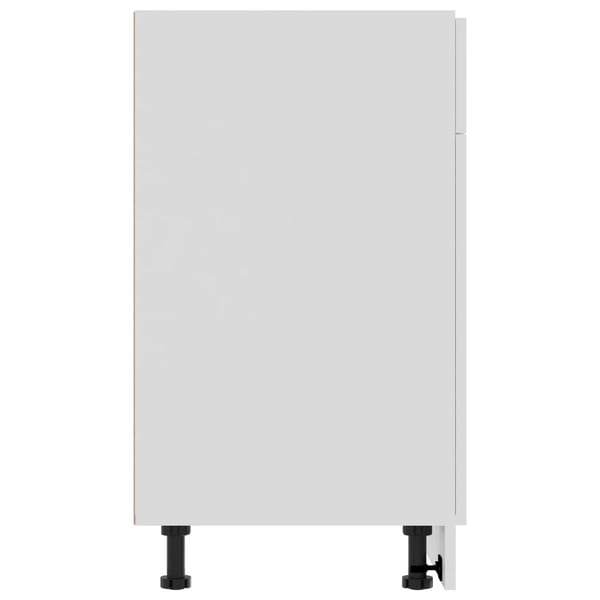 vidaXL Bunnskap med skuff "Lyon" hvit 80x46x81,5 cm konstruert tre