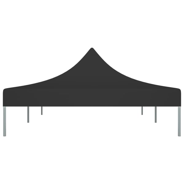 vidaXL Juhlateltan katto 6x3 m musta 270 g/m²