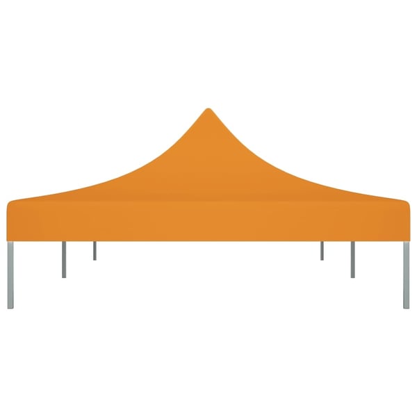 vidaXL Teltduk for festtelt 6x3 m oransje 270 g/m²