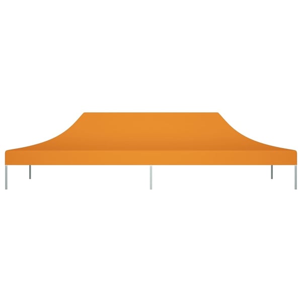 vidaXL Teltduk for festtelt 6x3 m oransje 270 g/m²