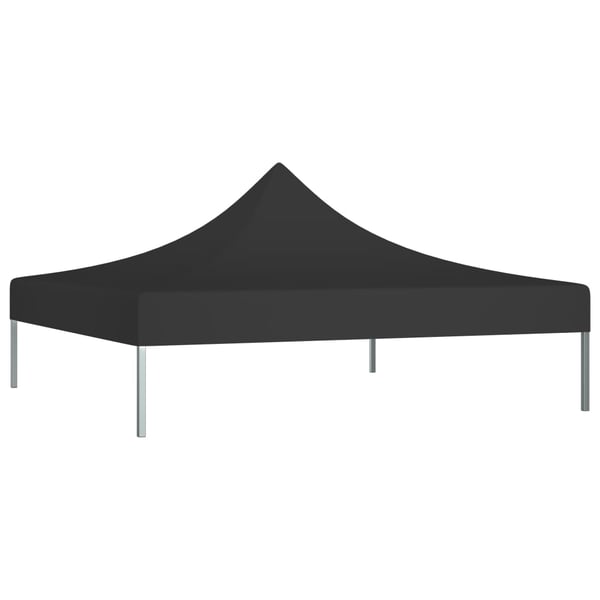 vidaXL Teltduk for festtelt 2x2 m svart 270 g/m²