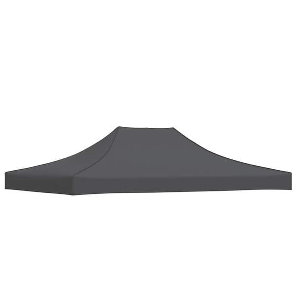 vidaXL tag til festtelt 4,5x3 m 270 g/m² antracitgrå