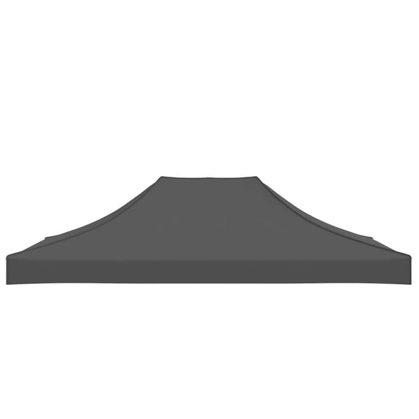 vidaXL tag til festtelt 4,5x3 m 270 g/m² antracitgrå