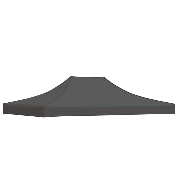 vidaXL tag til festtelt 4,5x3 m 270 g/m² antracitgrå