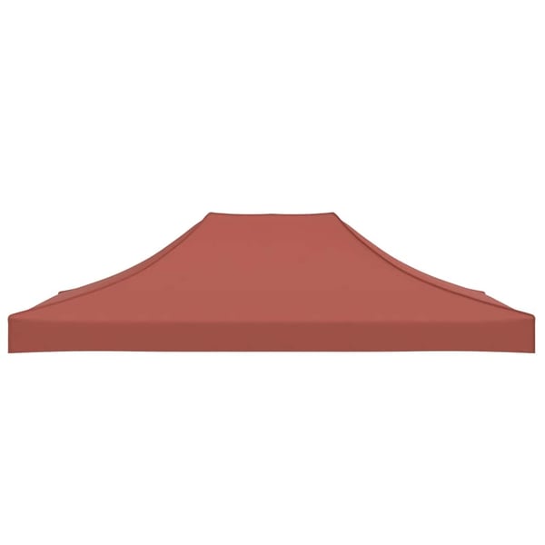 vidaXL Teltduk for festtelt 4x3 m terrakotta 270 g/m²