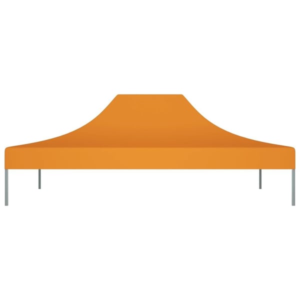 vidaXL Teltduk for festtelt 4,5x3 m oransje 270 g/m²