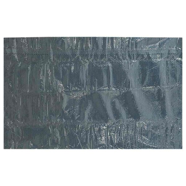 vidaXL flydende solopvarmet poolovertræk 450x220 cm PE sort og blå