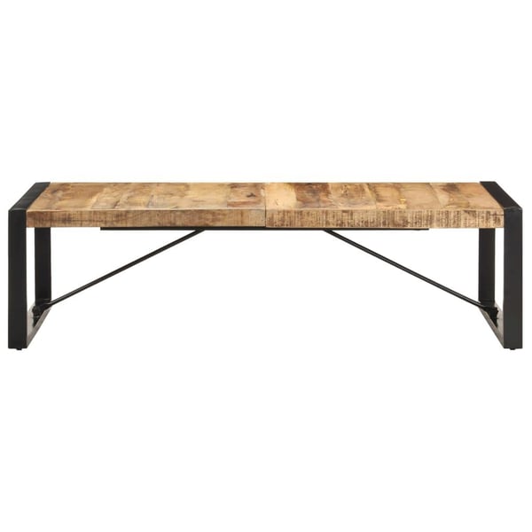 vidaXL Sofabord 140x70x40 cm grovt mangotre change2