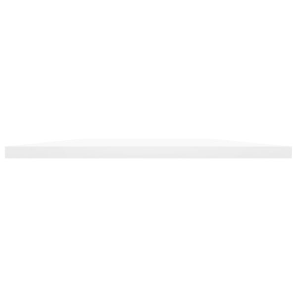 vidaXL Hylleplater 4 stk hvit 40x40x1,5 cm sponplate