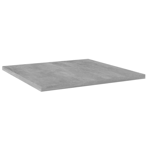 vidaXL Hylleplater 8 stk betonggrå 40x40x1,5 cm sponplate