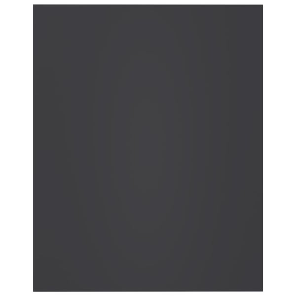 vidaXL Hylleplater 8 stk grå 40x50x1,5 cm sponplate