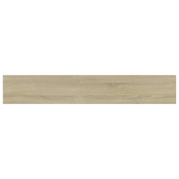 vidaXL Hylleplater 4 stk sonoma eik 60x10x1,5 cm sponplate