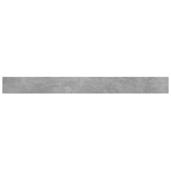 vidaXL Hylleplater 4 stk betonggrå 100x10x1,5 cm sponplate