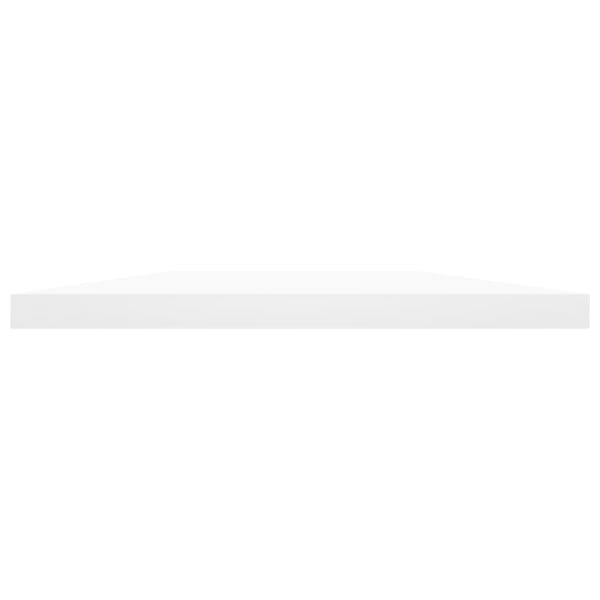 vidaXL Hylleplater 4 stk hvit 60x40x1,5 cm sponplate