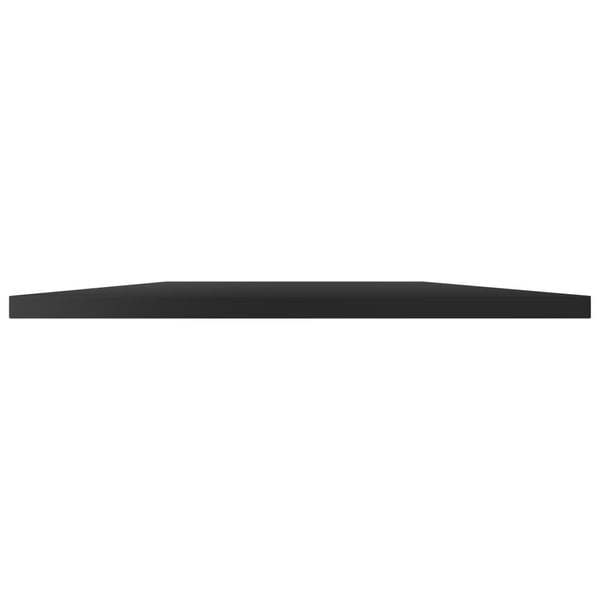 vidaXL boghylder 8 stk. 40x50x1,5 cm spånplade sort højglans