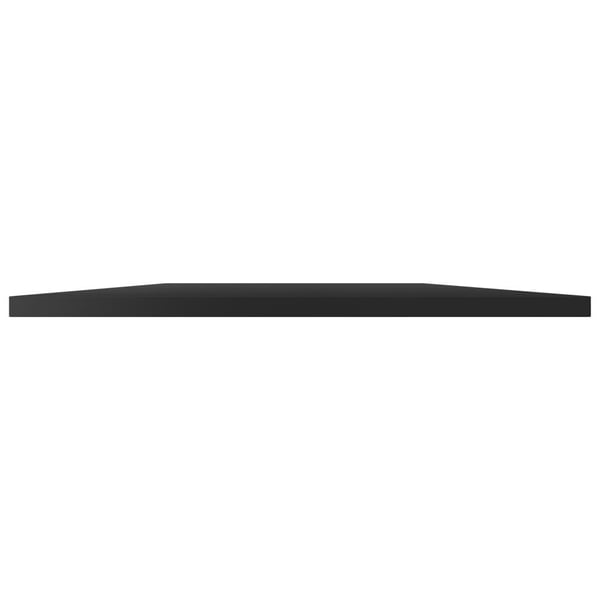 vidaXL Hylleplater 8 stk høyglans svart 60x50x1,5 cm sponplate