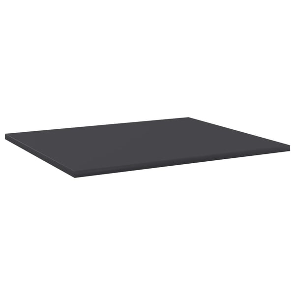 vidaXL Hylleplater 4 stk grå 60x50x1,5 cm sponplate