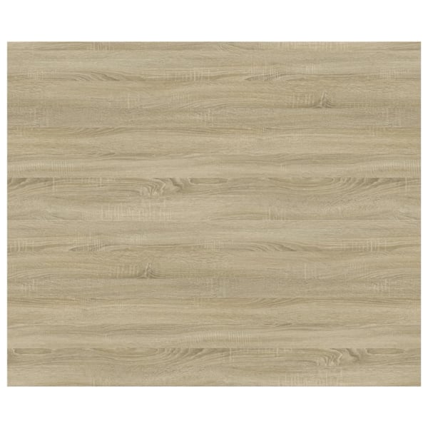 vidaXL Hylleplater 8 stk sonoma eik 60x50x1,5 cm sponplate