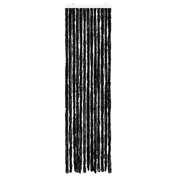 vidaXL Insektgardin antrasitt 56x200 cm chenille