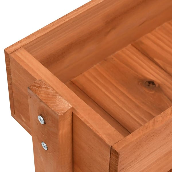 vidaXL Plantekasse 52x30x78 cm gran
