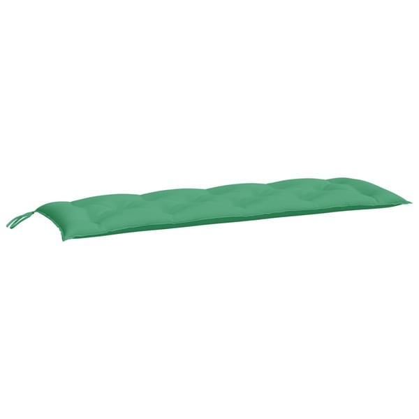 vidaXL hynde til havebænk 150x50x7 cm oxfordstof grøn