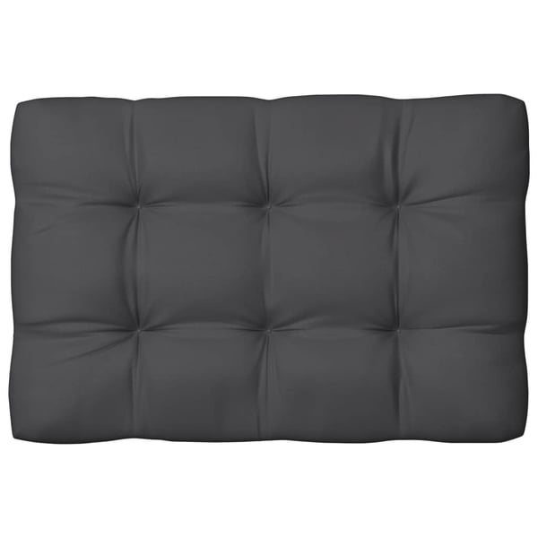 vidaXL hynder til pallesofa 7 stk. antracitgrå
