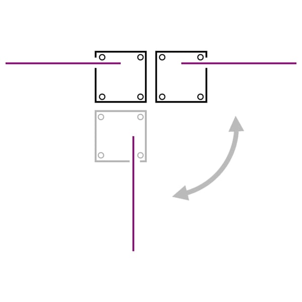vidaXL sammenrullelig sidemarkise til terrassen 140x1200 cm blå