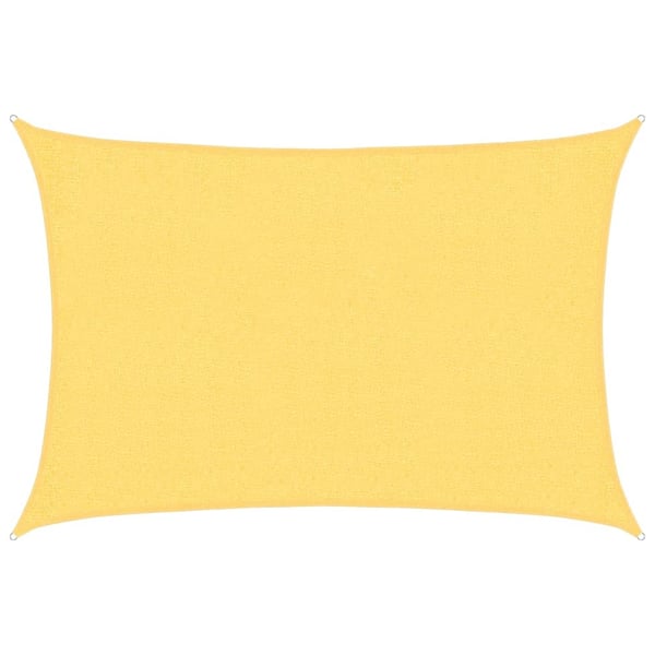 vidaXL Solseil 160 g/m² beige 2x2,5 m HDPE