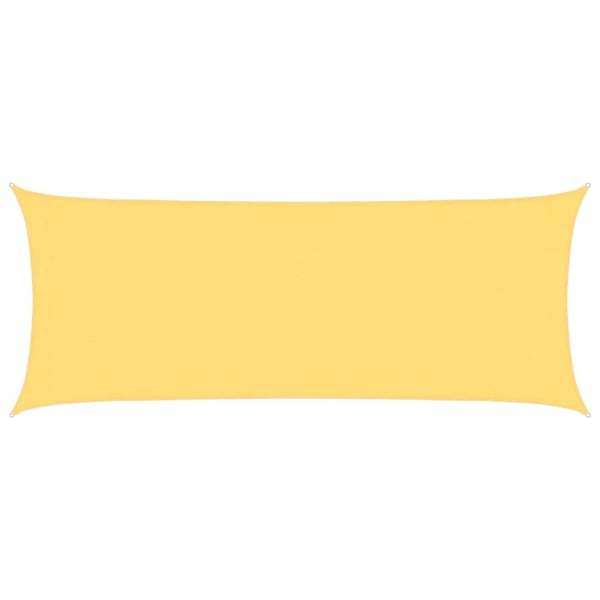 vidaXL Solseil 160 g/m² beige 2x4,5 m HDPE