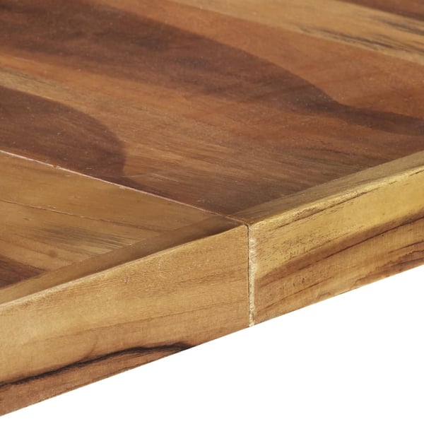 vidaXL spisebord 140x140x75 cm massivt træ