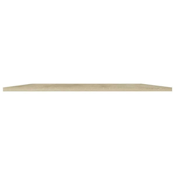 vidaXL Hylleplater 4 stk sonoma eik 80x20x1,5 cm sponplate