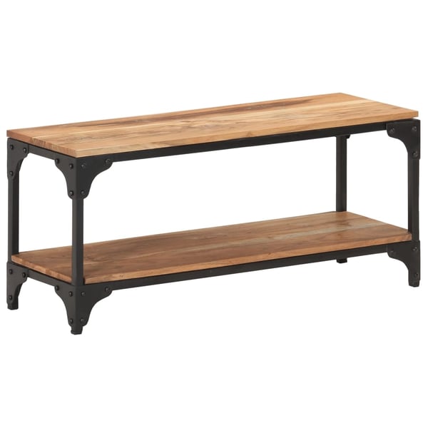 vidaXL sofabord 90x30x40 cm massivt akacietræ
