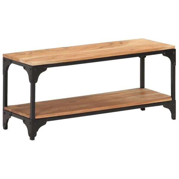 vidaXL sofabord 90x30x40 cm massivt akacietræ