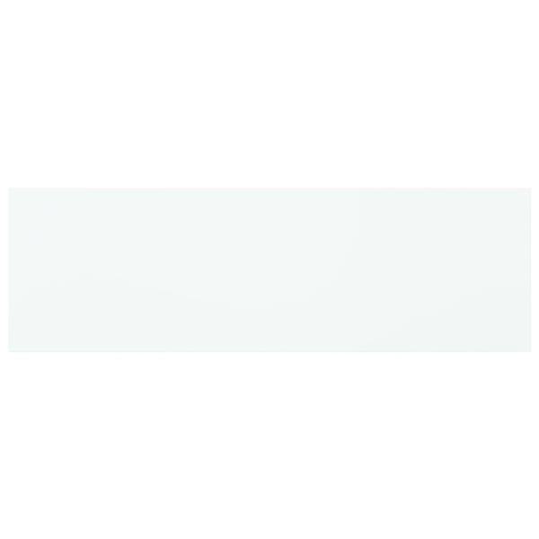 vidaXL Hylleplater 4 stk hvit 80x20x1,5 cm sponplate