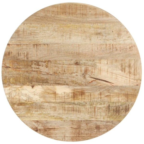 vidaXL Bistrobord Ø60x76 cm grovt mangotre