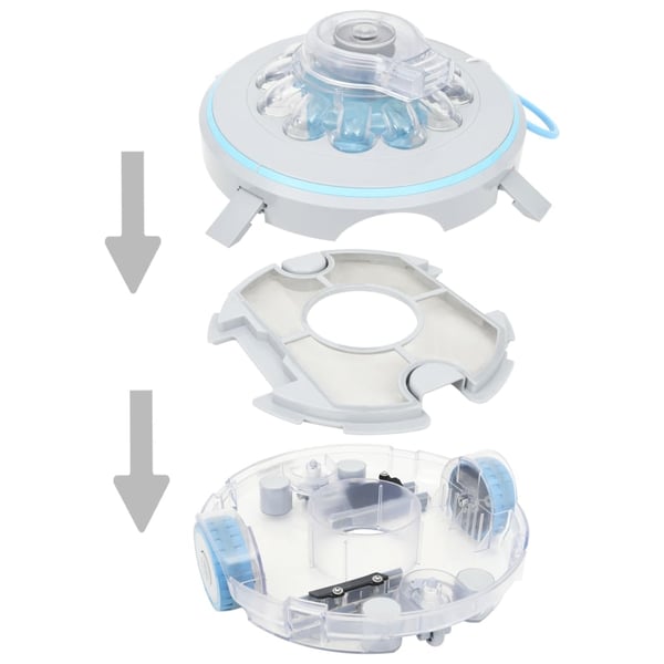 vidaXL Sladdlös poolrobot 27 W