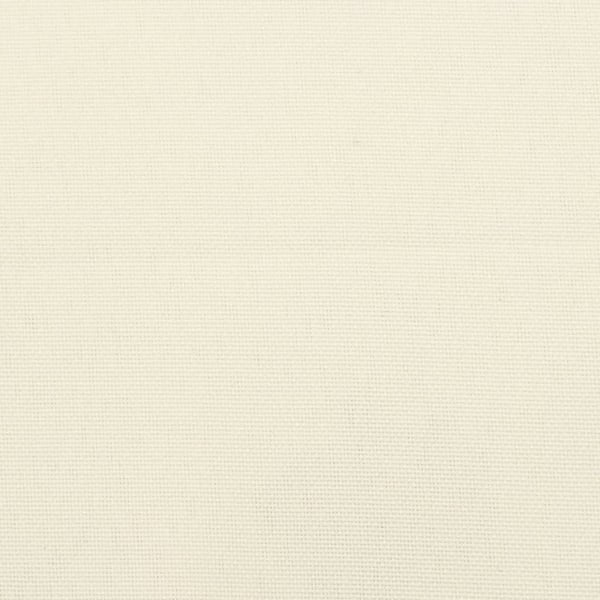 vidaXL stolehynder m. høj ryg 6 stk. 120x50x3 cm stof cremefarvet