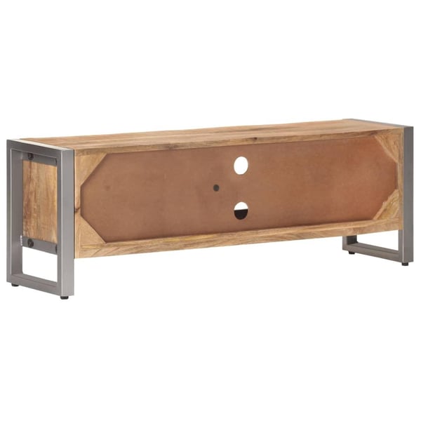 vidaXL Tv-bänk 120x30x40 cm grovt mangoträ