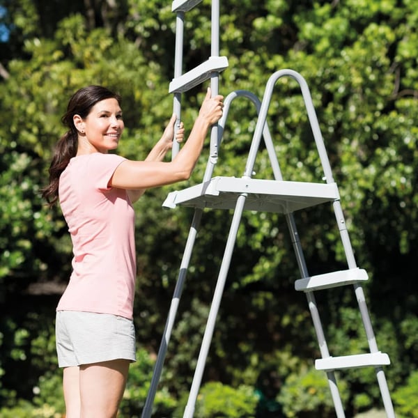 INTEX poolstige med 3 trin 91-107 cm