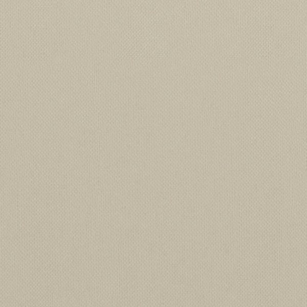 vidaXL Balkongskjerm beige 75x500 cm oxfordstoff