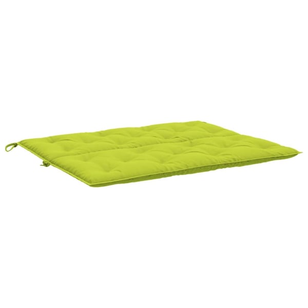 vidaXL hynde til havebænk 120x(50+50)x7 cm oxfordstof lysegrøn