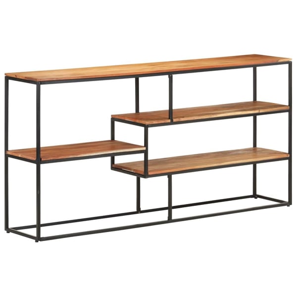 vidaXL Skjenk 150x30x75 cm heltre akasie