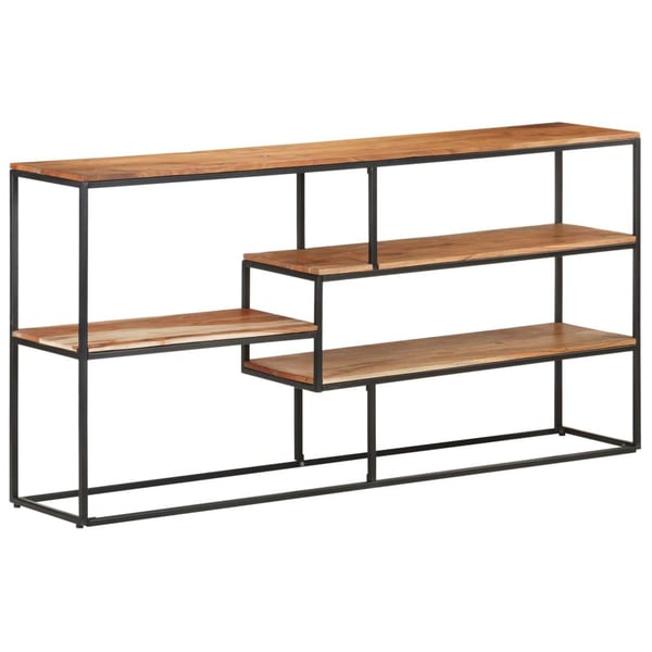 vidaXL Skjenk 150x30x75 cm heltre akasie