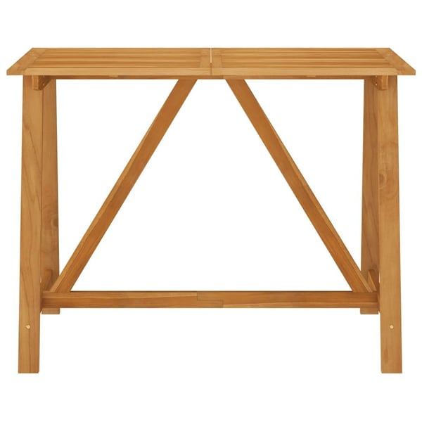 vidaXL Utendørs barbord 140x70x104 cm heltre akasie