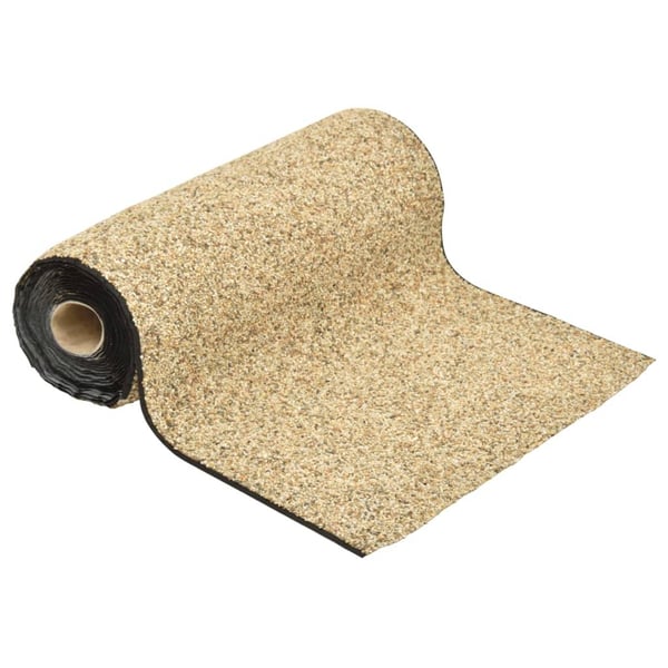 vidaXL Steinfolie naturlig sand 1000x40 cm