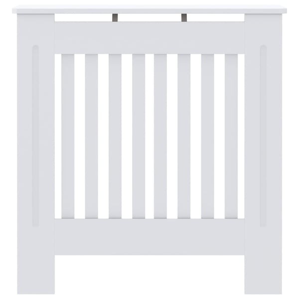vidaXL Elementskydd MDF vit 78 cm