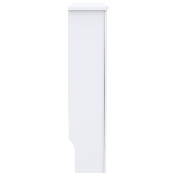 vidaXL Radiatordeksel MDF hvit 78 cm